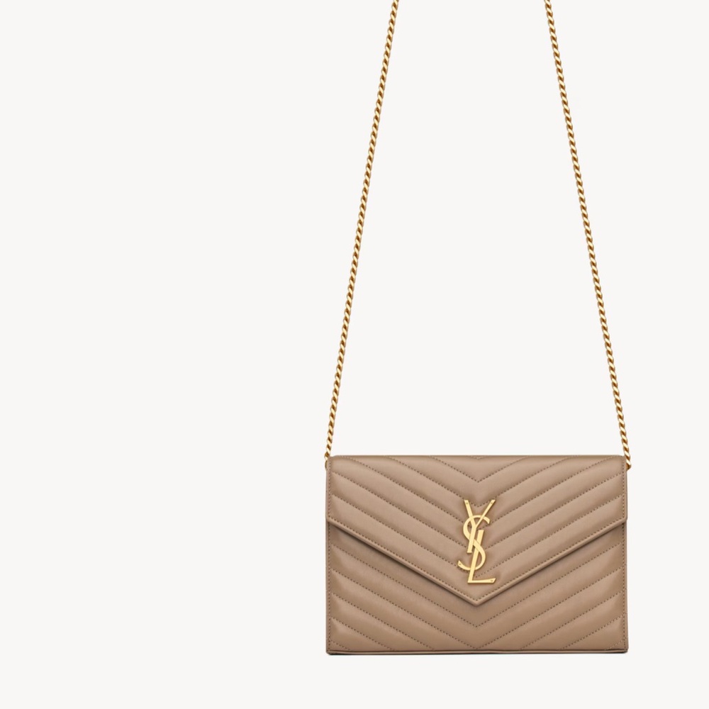 Yves Saint Laurent Cassandra wallet on chain - Picture 8 of 12